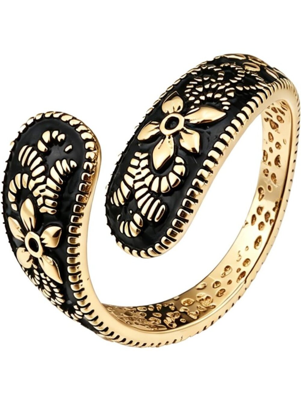 Adjustable Vintage Spoon Ring for Women - 925 Sterling Silver Retro Statement